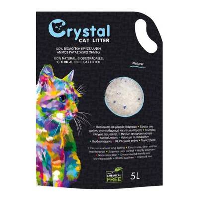 CRYSTAL Άμμος σιλικόνης Natural 5lt