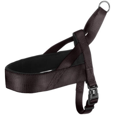 NORWEGIAN  Dog Harness Black M 50-65cm 20mm