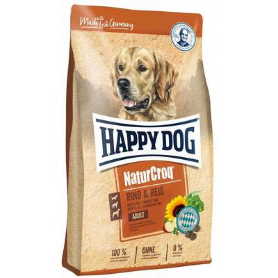 HAPPY DOG Natur Croq Beef&Rise 11kg