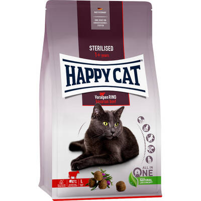 HAPPY CAT Adult Sterilized Beef 1.3kg