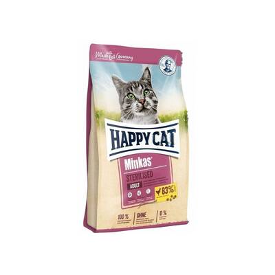 HAPPY CAT Minkas Sterilized Chicken 10kg