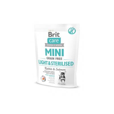 BRIT Care Dog Mini Light&Sterilised GF 400gr