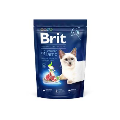 BRIT Premium By Nature Cat Sterilized Lamb 300gr
