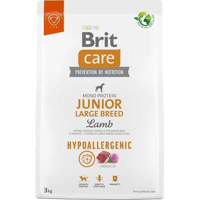 BRIT Care Hypoallergenic Junior Lamb GF 3kg