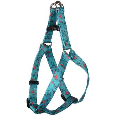 FLAMINGO Harness Step&Go Green With Flamingo 35-50cm