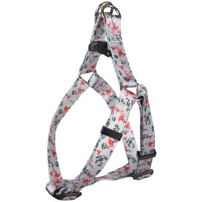 FLAMINGO Harness Step&Go Light Green With Flamingo 35-50cm