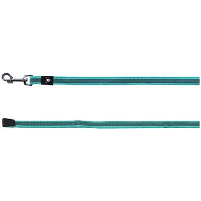 FLAMINGO Training And Tracking Leash Xeno Turquoise 15m 20mm