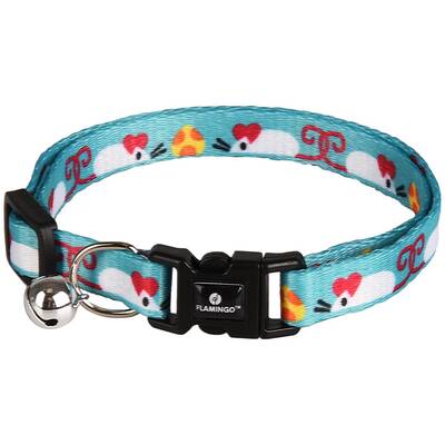 FLAMINGO Cat Collar Arwen Print Mouse 20-35cm 10mm