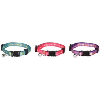 FLAMINGO Cat Collar Sami 20-34cm 10mm Assorted