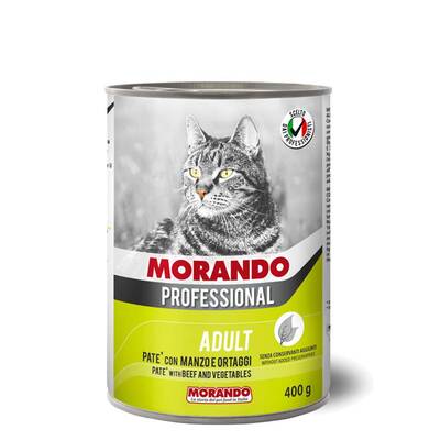 MORANDO Professional Cat Pate Beef&Vegies 400gr