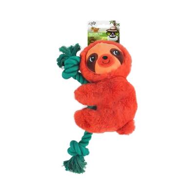 AFP Dog Toy Safari Rope Cuddle Sloth