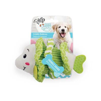 AFP Dog Toy Little Buddy Crinkly Dodosea