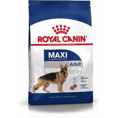 ROYAL CANIN Maxi Adult 4kg +4 pouches