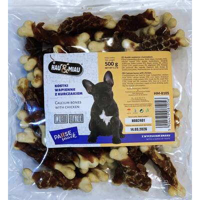 Hau & Miau Calcium Chicken 500gr