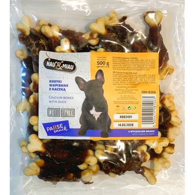 Hau & Miau Calcium Duck 500gr