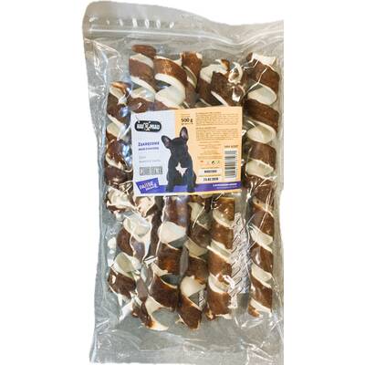 Hau & Miau Rolled Twists Duck 500gr