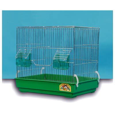 Κλουβί  Ζευγαρώστρα Μονή Βάγγουμ Νίκελ 40x28x31cm