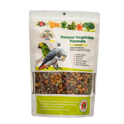EVIA PARROTS Large Natural Vegetable Formula 800gr