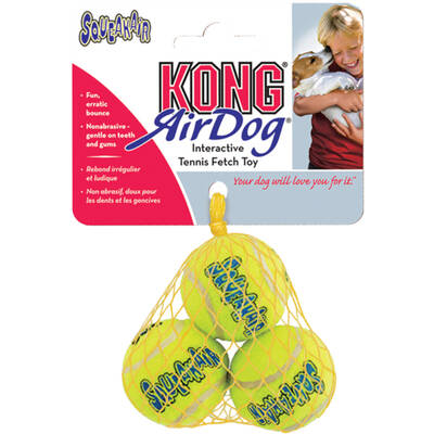 KONG Air Squeaker Tennis XS