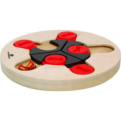 FLAMINGO Wooden Toy Brain train Athena Light brown 25cm