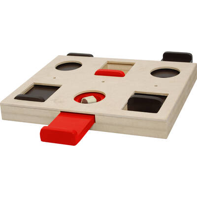 FLAMINGO Wooden Toy Brain train Diana Light brown 26x29,5cm