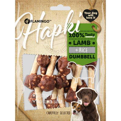 HAPKI Snack Lamb&Rice Dumbbell 150gr