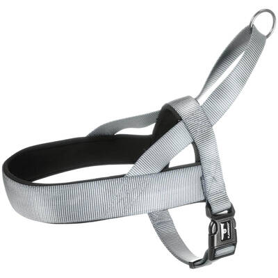 NORWEGIAN  Dog Harness Grey L 55-70cm 25mm