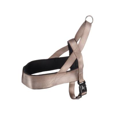 NORWEGIAN Dog Harness Taupe XL 65-80cm 25mm