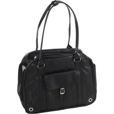 FLAMINGO Carrying Bag Tiana Black 41x18x33cm