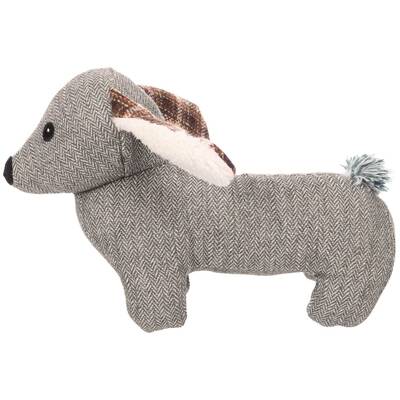 FLAMINGO Dog Toy Britta Dog Grey 14,5x25x17cm