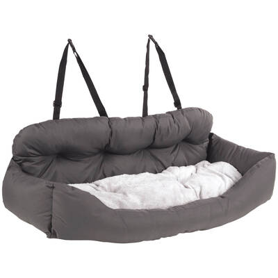 Κάθισμα Σκύλου Orlando Για Πίσω Κάθισμα Γκρί 100x57x30 cm