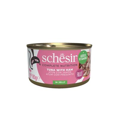 SCHESIR Cat C&B Jelly Τόνος με ζαμπον 85g