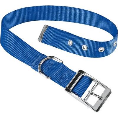 AVENUE Nylon Dog Blue Collar 2.5cm x 65cm