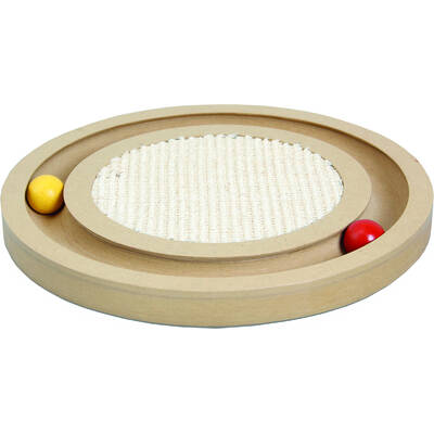 FLAMINGO Scratching toy Infinity Light brown