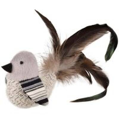 FLAMINGO Cat Toy Pirin Bird Black/White