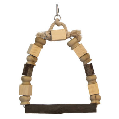 BIRDS KINGDOM Κούνια Παπαγάλου ''Arc Swing'' 30 x 18 εκ.