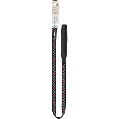 AVENUE Desing Nylon Dog Black Lead 2.5cm x 1.2m