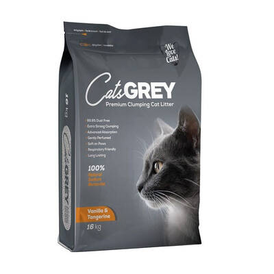CAT'S GREY Vanilla & Tangerine 16kg