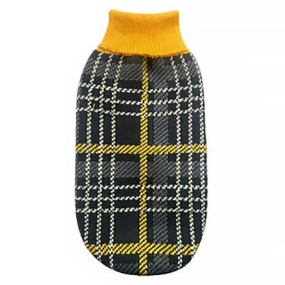 PET CAMELOT Πουλόβερ Σκύλου Πλεκτό Κίτρινο XXL (50cm)