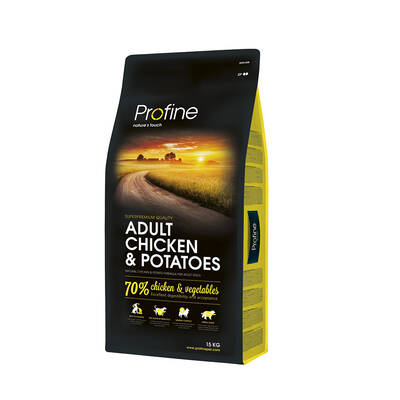 PROFINE Dog Adult Chicken&Potato 15kg