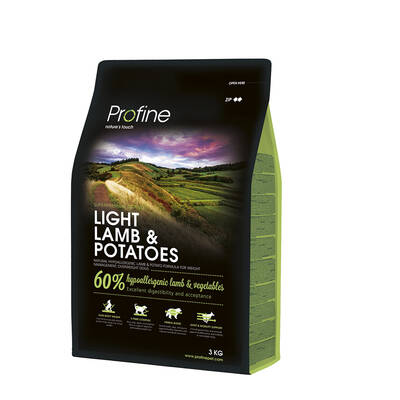 PROFINE Dog Light Lamb&Potato 3kg