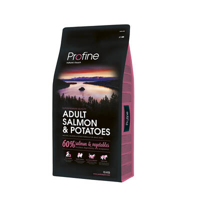 PROFINE Dog Adult Salmon&Potato 15kg