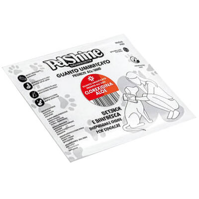 PETSHINE Γάντι Στεγνού Καθαρισμού Χλωρεξιδίνη