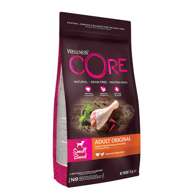 CORE Adult Original Small Breed Turkey&Chicken 1.5kg