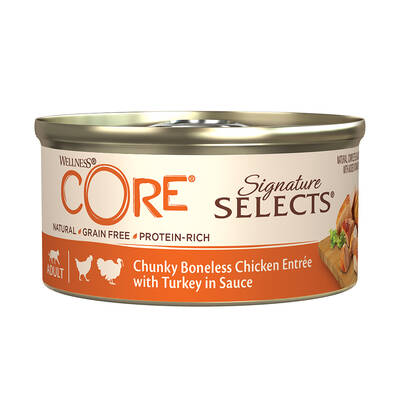 CORE Signature Select Chunky Chicken&Turkey In Sauce 79gr