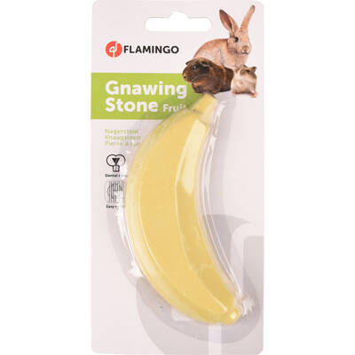 FLAMINGO Snacks Tutti frutti Gnawing stone Yellow 50gr