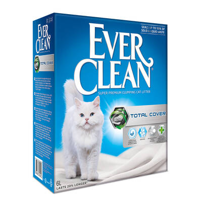 EVER CLEAN Total Cover Clumping 6L