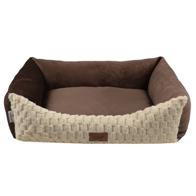 WOOFMODA Καναπές 912-2004 Καφέ-Μπεζ 40x45x23cm