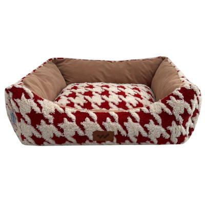 WOOFMODA Καναπές Κρεβάτι Κόκκινο - Λευκό No3