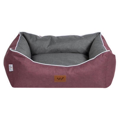 WOOFMODA Καναπές Κρεβάτι Γκρι-Γκρενά 3 46x53x25cm